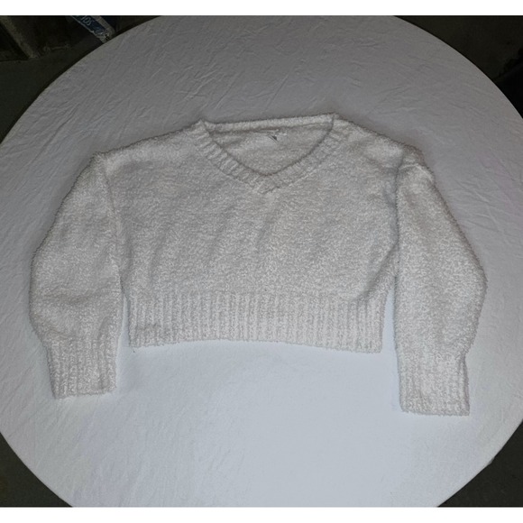 Altar'd State Sweaters - Altar'd State Fuzzy Crop Top Sweater Size Large